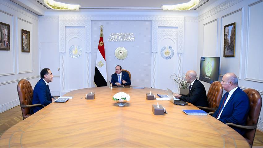اجتماع الرئيس السيسي بوزير التربية والتعليم