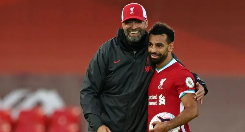 يورجن كلوب ومحمد صلاح