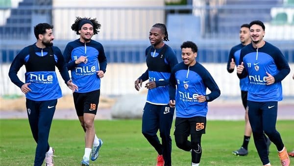 الزمالك يستأنف تدريباته استعدادًا لقمة بيراميدز بالدوري