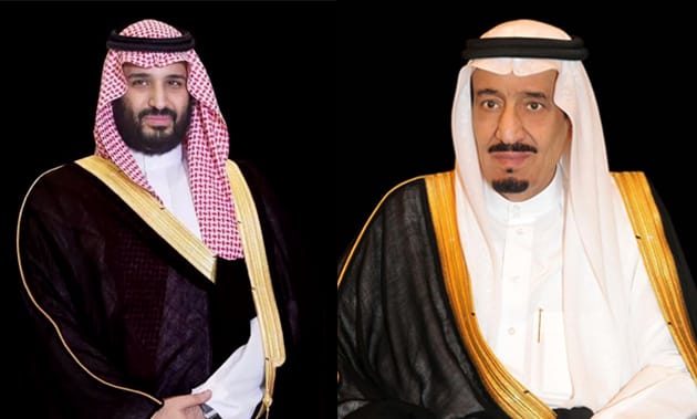 الملك سلمان وولي العهد