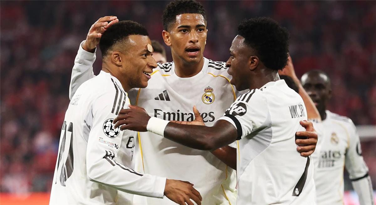 قائمة ريال مدريد أمام برشلونة