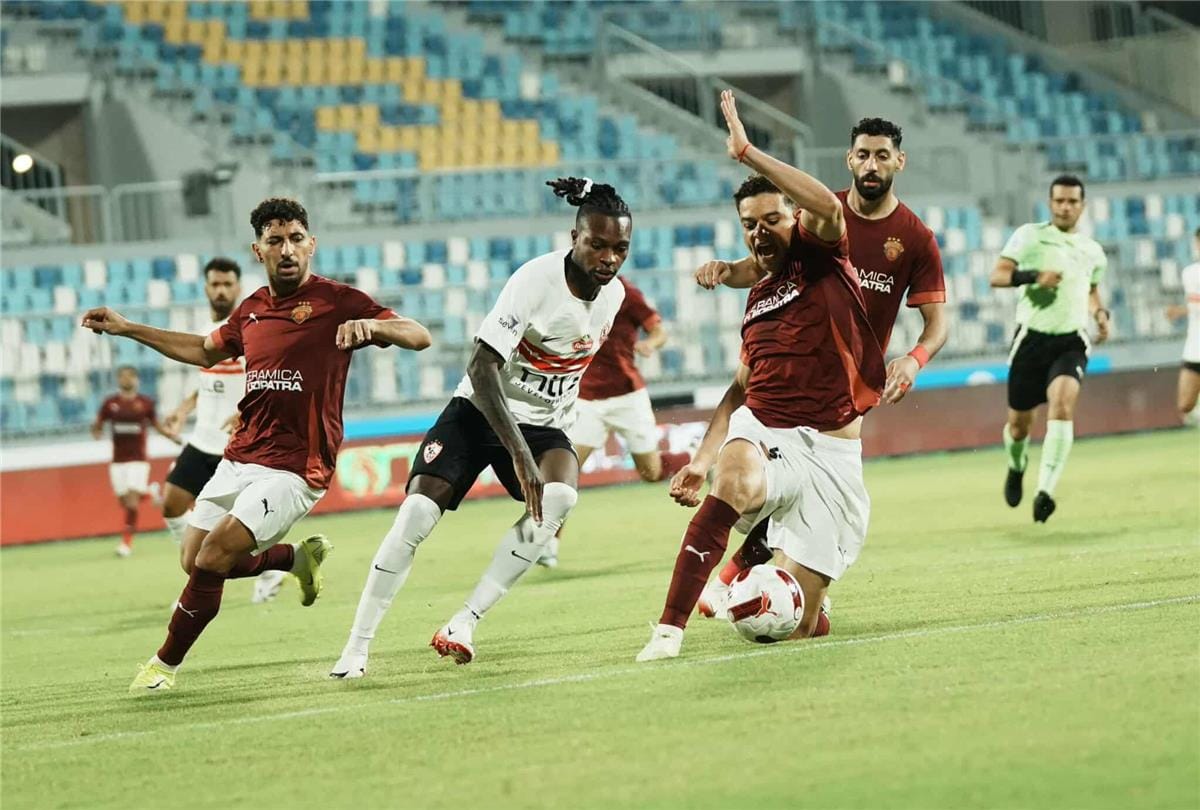 مباراة الزمالك وسيراميكا
