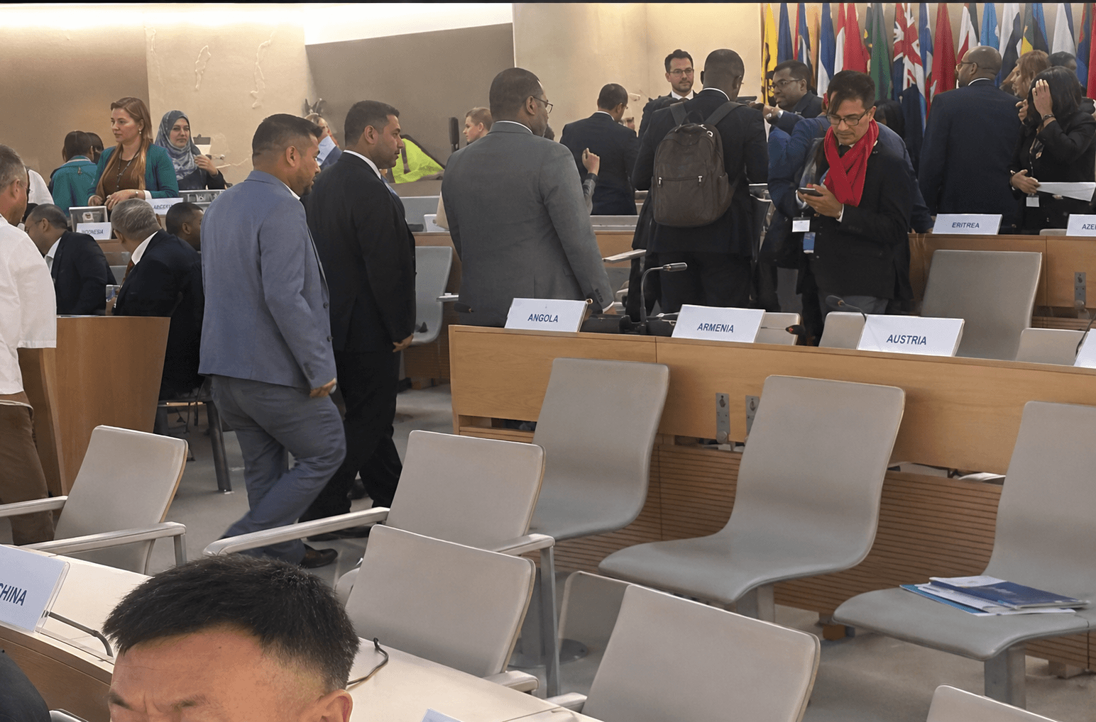 انسحاب مصر ووفود عربية من مؤتمر العمل الدولي